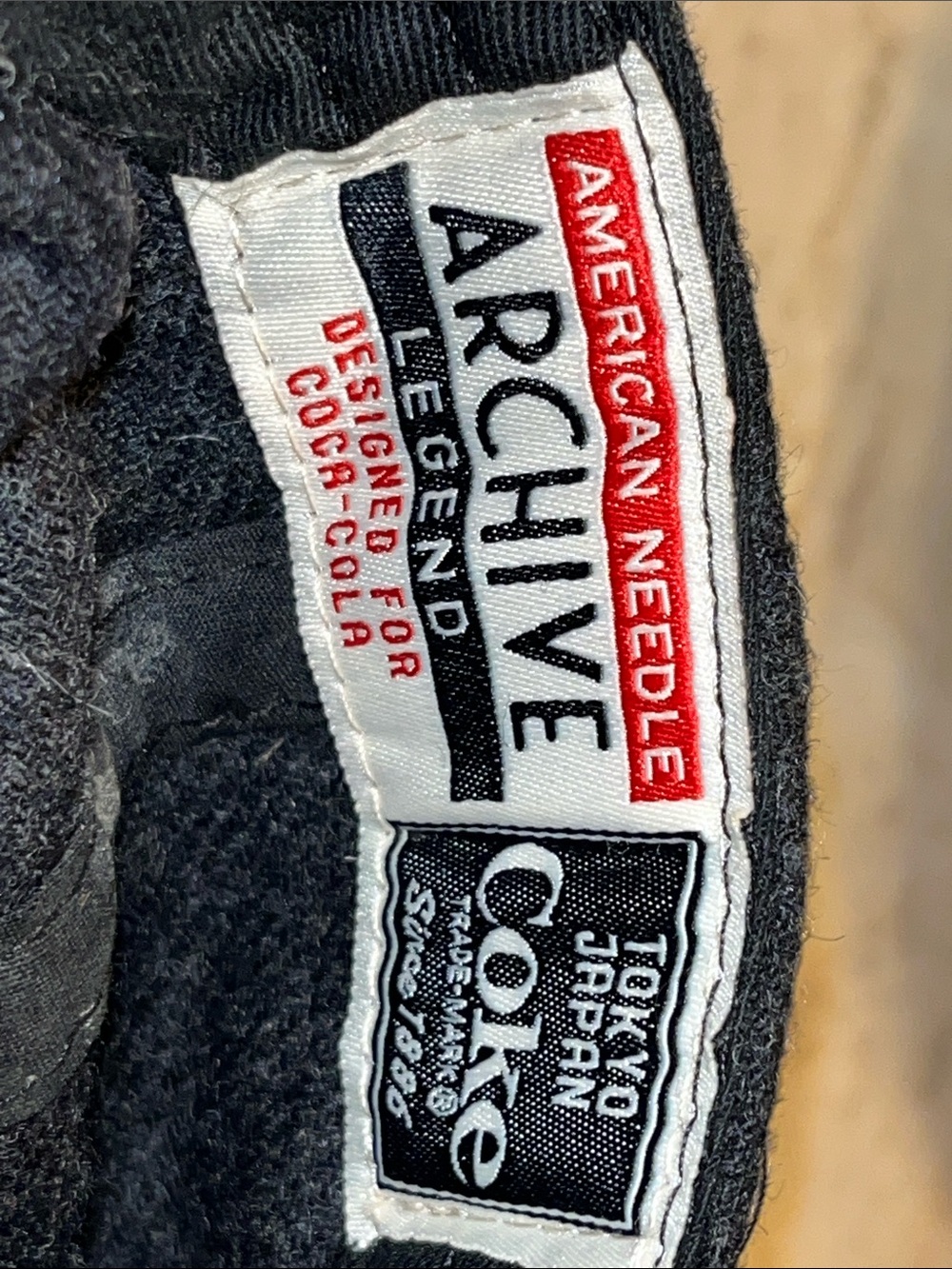 Coca Cola x American Needle Archive Legend Wool Blend Tokyo, Japan Cap - Picture 8 of 8